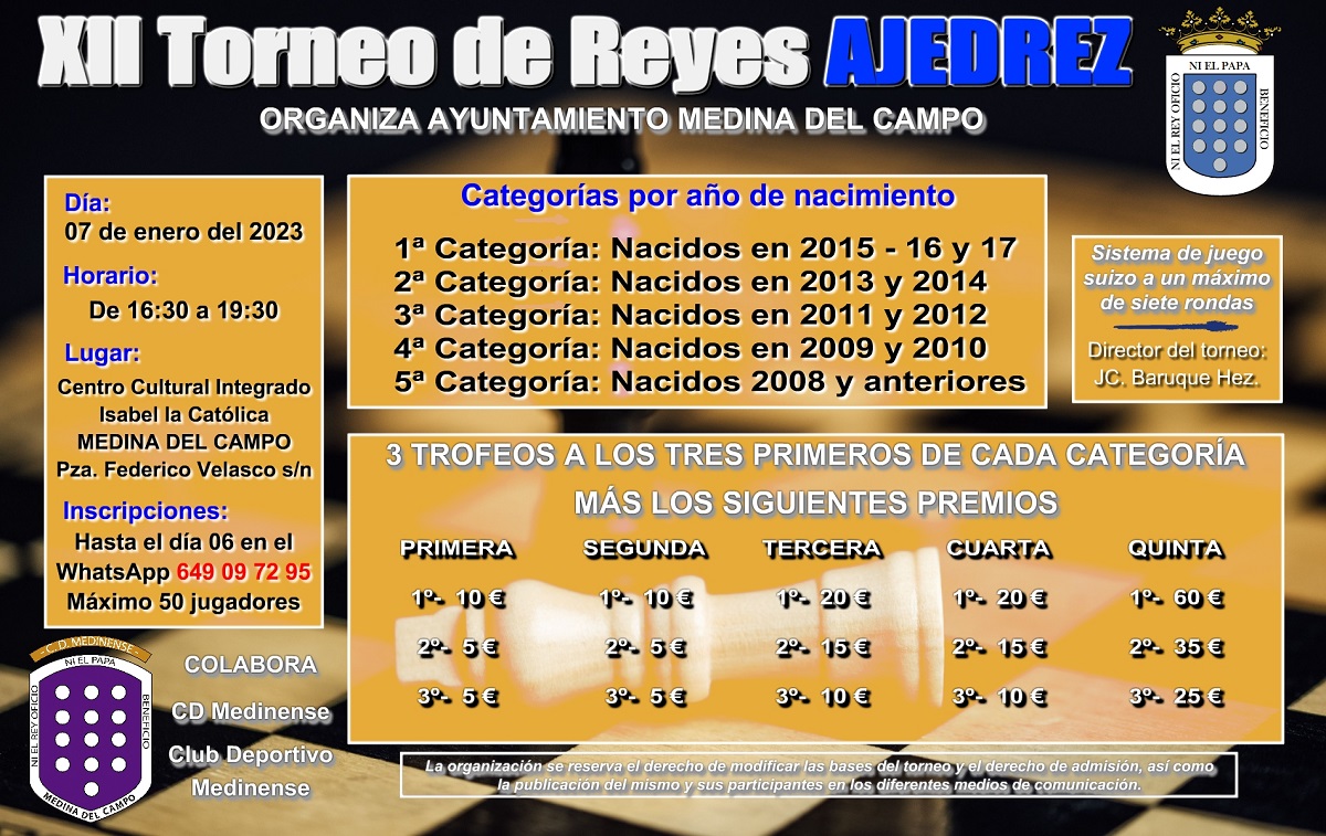 Reyes Medina del Campo 2023